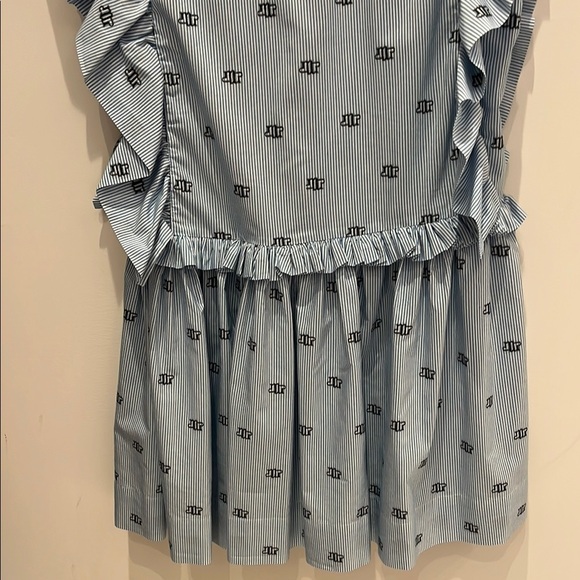 Munthe Blue Ruffled Dress - Picture 8 of 8